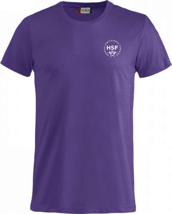 Clique - Hsf Bomulds T-Shirt Børn - Strong Purple