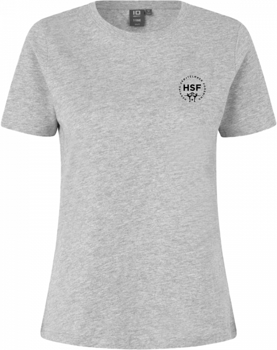 ID - Hsf Cotton T-Shirt Women - Grey Melange